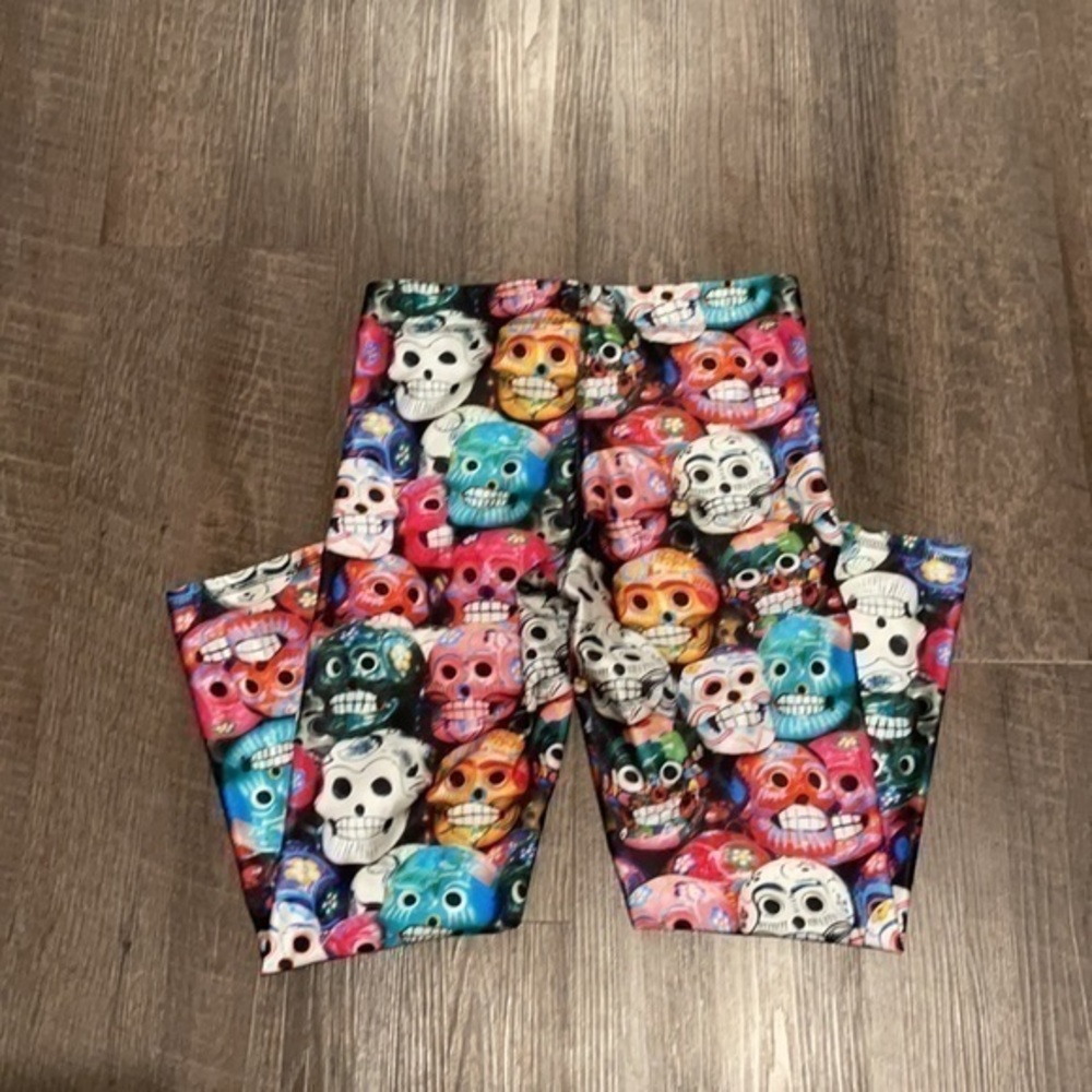 Dia De Los Muertas leggings CAPRI